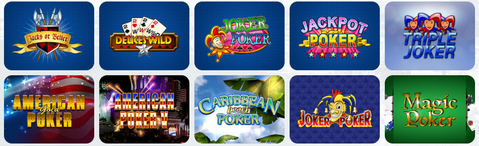 Video Poker BLACK MAGIC CASINO